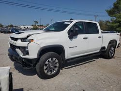 Salvage cars for sale at Lexington, KY auction: 2021 Chevrolet Silverado K2500 Custom