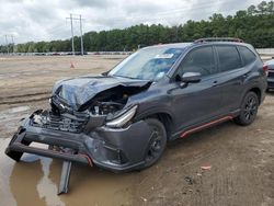 Salvage cars for sale at Greenwell Springs, LA auction: 2024 Subaru Forester Sport