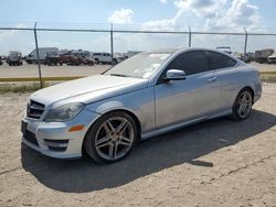 Salvage cars for sale at Houston, TX auction: 2015 Mercedes-Benz C 250