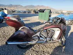 Salvage motorcycles for sale at Magna, UT auction: 2008 Victory Vision Deluxe