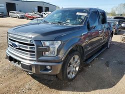 Ford f150 Supercrew salvage cars for sale: 2017 Ford F150 Supercrew