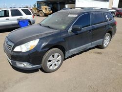 Salvage cars for sale at Brighton, CO auction: 2012 Subaru Outback 2.5I Premium