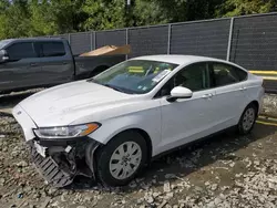 Salvage cars for sale at Waldorf, MD auction: 2014 Ford Fusion S