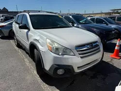 Salvage cars for sale at Oklahoma City, OK auction: 2014 Subaru Outback 2.5I Premium