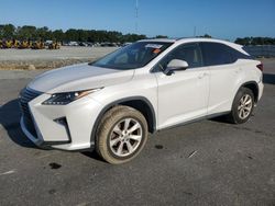 Salvage cars for sale from Copart Dunn, NC: 2017 Lexus RX 350 Base