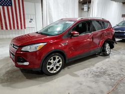 Salvage cars for sale at Leroy, NY auction: 2016 Ford Escape Titanium