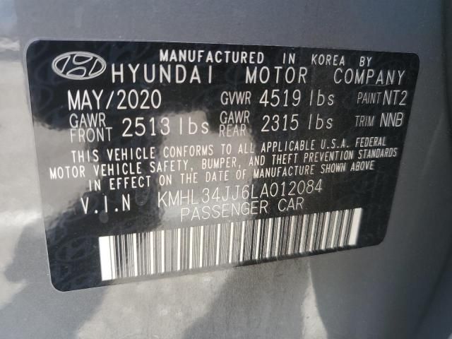 2020 Hyundai Sonata Hybrid