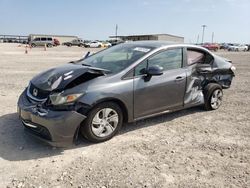 Honda Civic lx salvage cars for sale: 2013 Honda Civic LX