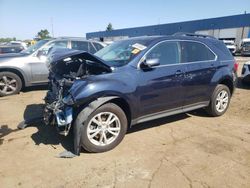 Chevrolet salvage cars for sale: 2017 Chevrolet Equinox LT