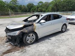 Salvage cars for sale at Fort Pierce, FL auction: 2019 Hyundai Elantra SEL