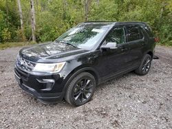 Salvage cars for sale from Copart Ontario Auction, ON: 2019 Ford Explorer XLT