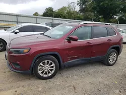 Salvage cars for sale at Chatham, VA auction: 2019 Jeep Cherokee Latitude