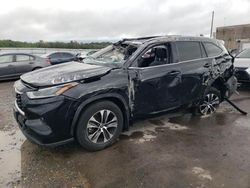 Salvage cars for sale at Fredericksburg, VA auction: 2021 Toyota Highlander XLE