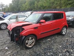 KIA salvage cars for sale: 2011 KIA Soul +