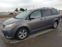 Toyota salvage cars for sale: 2011 Toyota Sienna LE