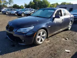 Salvage cars for sale at New Britain, CT auction: 2008 BMW 528 XI