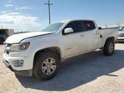 Salvage cars for sale at Andrews, TX auction: 2017 Chevrolet Colorado LT