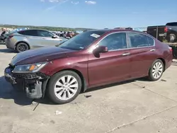 Honda salvage cars for sale: 2015 Honda Accord EXL