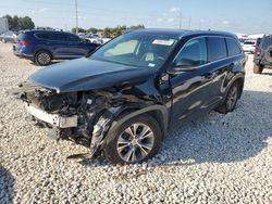 Toyota Highlander xle salvage cars for sale: 2014 Toyota Highlander XLE