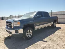 Salvage cars for sale at Andrews, TX auction: 2014 GMC Sierra C1500 SLE