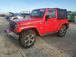 Carros dañados por inundaciones a la venta en subasta: 2016 Jeep Wrangler Sahara