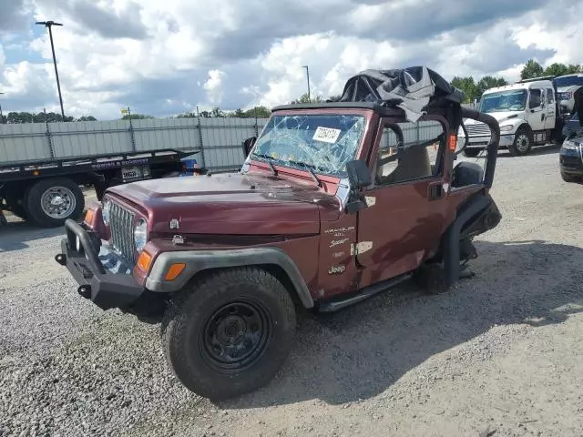 2001 Jeep Wrangler / TJ Sport