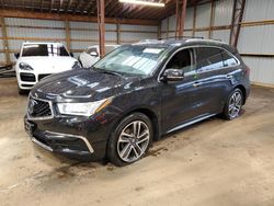 Acura salvage cars for sale: 2017 Acura MDX Navi