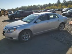 Vehiculos salvage en venta de Copart Windham, ME: 2010 Chevrolet Malibu 1LT