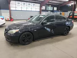 Salvage cars for sale at East Granby, CT auction: 2007 BMW 530 XI