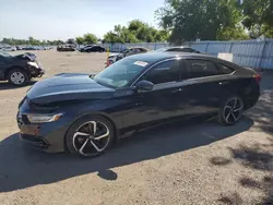 Honda salvage cars for sale: 2022 Honda Accord Sport