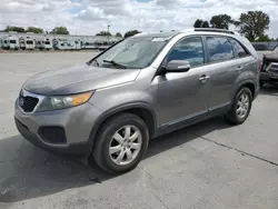 Salvage cars for sale at Sacramento, CA auction: 2013 KIA Sorento LX