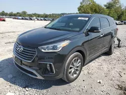 Hyundai salvage cars for sale: 2018 Hyundai Santa FE SE