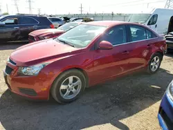 Salvage cars for sale from Copart Elgin, IL: 2014 Chevrolet Cruze LT