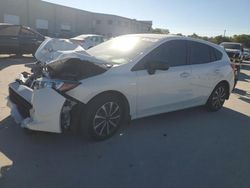 Salvage cars for sale at Wilmer, TX auction: 2020 Subaru Impreza