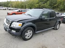 Ford salvage cars for sale: 2008 Ford Explorer Sport Trac XLT