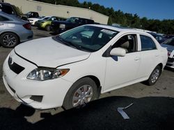 Salvage cars for sale at Exeter, RI auction: 2009 Toyota Corolla Base