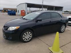 2013 Toyota Corolla Base en venta en Grand Prairie, TX