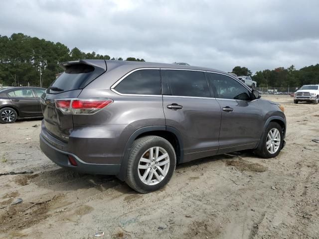 2015 Toyota Highlander LE