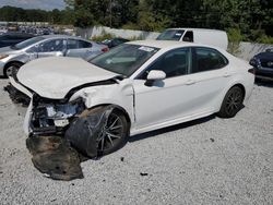 Salvage cars for sale at Fairburn, GA auction: 2024 Toyota Camry SE Night Shade