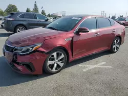 KIA Optima salvage cars for sale: 2019 KIA Optima LX