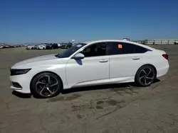 Salvage cars for sale at Martinez, CA auction: 2019 Honda Accord Sport