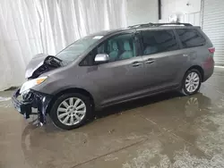 Salvage cars for sale at Albany, NY auction: 2015 Toyota Sienna XLE