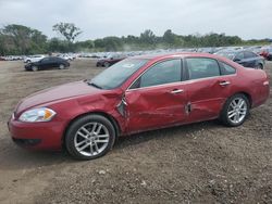 Salvage cars for sale at Des Moines, IA auction: 2012 Chevrolet Impala LTZ