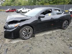 Salvage cars for sale at Waldorf, MD auction: 2024 Nissan Sentra SV