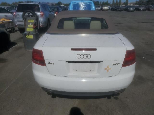 2008 Audi A4 2.0T Cabriolet