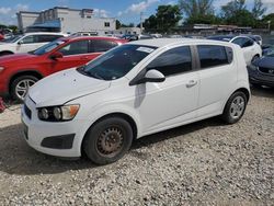 Salvage cars for sale at Opa Locka, FL auction: 2014 Chevrolet Sonic LS