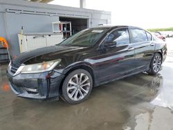 Salvage cars for sale at West Palm Beach, FL auction: 2014 Honda Accord Sport