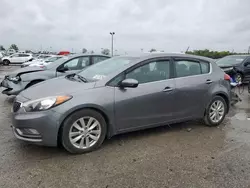 KIA salvage cars for sale: 2015 KIA Forte EX