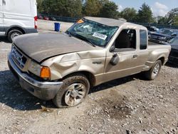 Salvage cars for sale at Madisonville, TN auction: 2002 Ford Ranger Super Cab