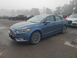 Ford salvage cars for sale: 2018 Ford Fusion TITANIUM/PLATINUM